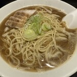 自家製麺 伊藤 - 肉そば大盛り（煮干し系）