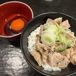 自家製麺 伊藤 - 卵かけご飯