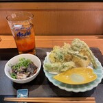 なごみ家 こだま - 山菜天ぷら盛り合わせ❤︎