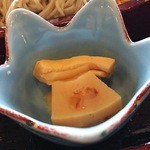 小千谷そば角屋 - 筍の煮物