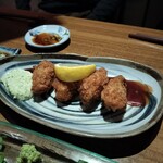 今日の空 - 牡蠣フライ