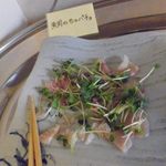 Yasaiya Okada - 鯛のカルパッチョ