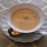 Ouga - ひよこ豆のスープ（ラー油入り）