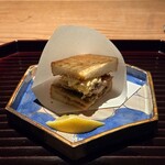 祇園 静水香 - ■創作和食■
            鬼アジの鯵フライサンド