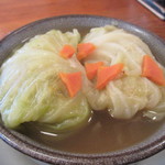 キッチン・オバサン - 大きなロールキャベツ　