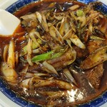 あさ利 - ネギラーメン　1200円　辛さ2