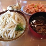 四方吉うどん - 肉汁うどん　並