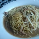 カントニーズレストラン ボン - 特製叉焼と葱の煮込みそば 生姜の香り