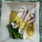 三枡 - 下足の湯引き