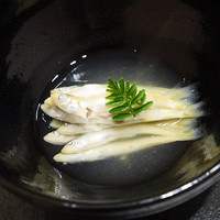 小熊 - 琵琶湖産 稚鮎の酒蒸し