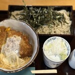 昇月庵 - かつ丼セット