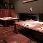 じどりや 穏座 - 店内掘りごたつ