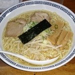 らーめん小舎 熊っ子 - 塩ラーメン(1.5玉) ￥750ｰ