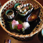 和 あすか - 錦 前菜 向付