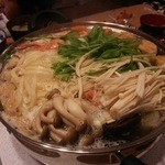 花かがみ - お鍋に入れてみた