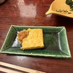 和楽庵 - 卵焼きめお蕎麦屋さんの味付けです