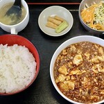 筑紫飯店 - 陳麻婆豆腐ランチ
