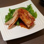 和食麺処サガミ - 純和鶏赤手羽先♪