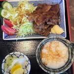 食堂 たしろ - 牛カルビ焼肉定食