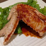 和食麺処サガミ - 手羽先 ２本♪