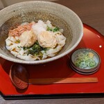 和食麺処サガミ - 帆立天おろしきしめん♪