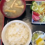 食堂 たしろ - 牛カルビ焼肉定食