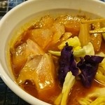 らーめん 五ノ神製作所 - 肉海老リッチラーメン （980円）