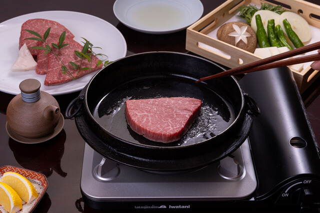 Oka Han restaurant in Tokyo, Japan
