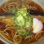 くらそば幸道 - にしんそばのアップ写真