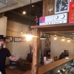 らぁ麺や 汐そば雫 - 店主の許可をもらい店内を撮影