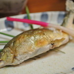 居酒屋 幸・鮎の塩焼き(2014.09)