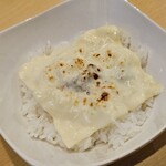 中華蕎麦 自遊仁 - 〆チーズ飯　250円