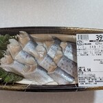 ピーコックストア - 料理写真:〆いわしお刺身(429円)