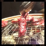 飛騨牛焼肉 牛ざんまい 豊田元宮店 - 七輪でヤキヤキ ハラミ