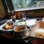 いにしえの宿 伊久 - 朝食　洋食