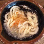 伊川谷倶楽部 食堂 - 牡蠣うどんです。