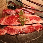 真味 - 熟成極うまカルビ定食（850円）