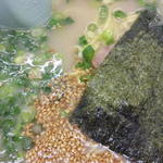 山岡家 - 朝ラーメン（脂多め・味濃いめ・アップ）