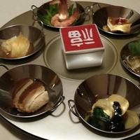 礼華　青鸞居 - 前菜盛り合わせ