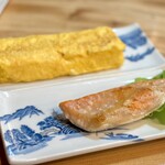 花巻食堂 - だし巻きたまご / 銀鮭ハラス焼き
