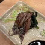 銀座屋 - 生ホタルイカ造り
