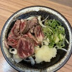立ち呑み 庶民 - 牛タタキ
