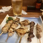 竜ヶ崎プラザホテル 四季亭 - 串焼き５本