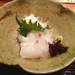 Tsudumi - 鯛の昆布締め！ネットリして旨い(^o^)/