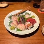 吟魚のはなれ  吟チロリ - 刺身盛り合わせ(800円×6)