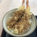 ゆで太郎 - 料理写真:ミニ大海老天丼。