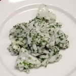 楽山 - アオリイカ青紫蘇炒め