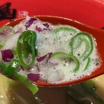 ラー麺 ずんどう屋 - 野菜リフト