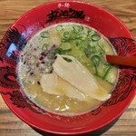 ラー麺 ずんどう屋 - 料理写真:ずんどう屋流 鶏白湯元味