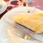 キル フェ ボン 京都 - ラフランスと生姜のケーキ